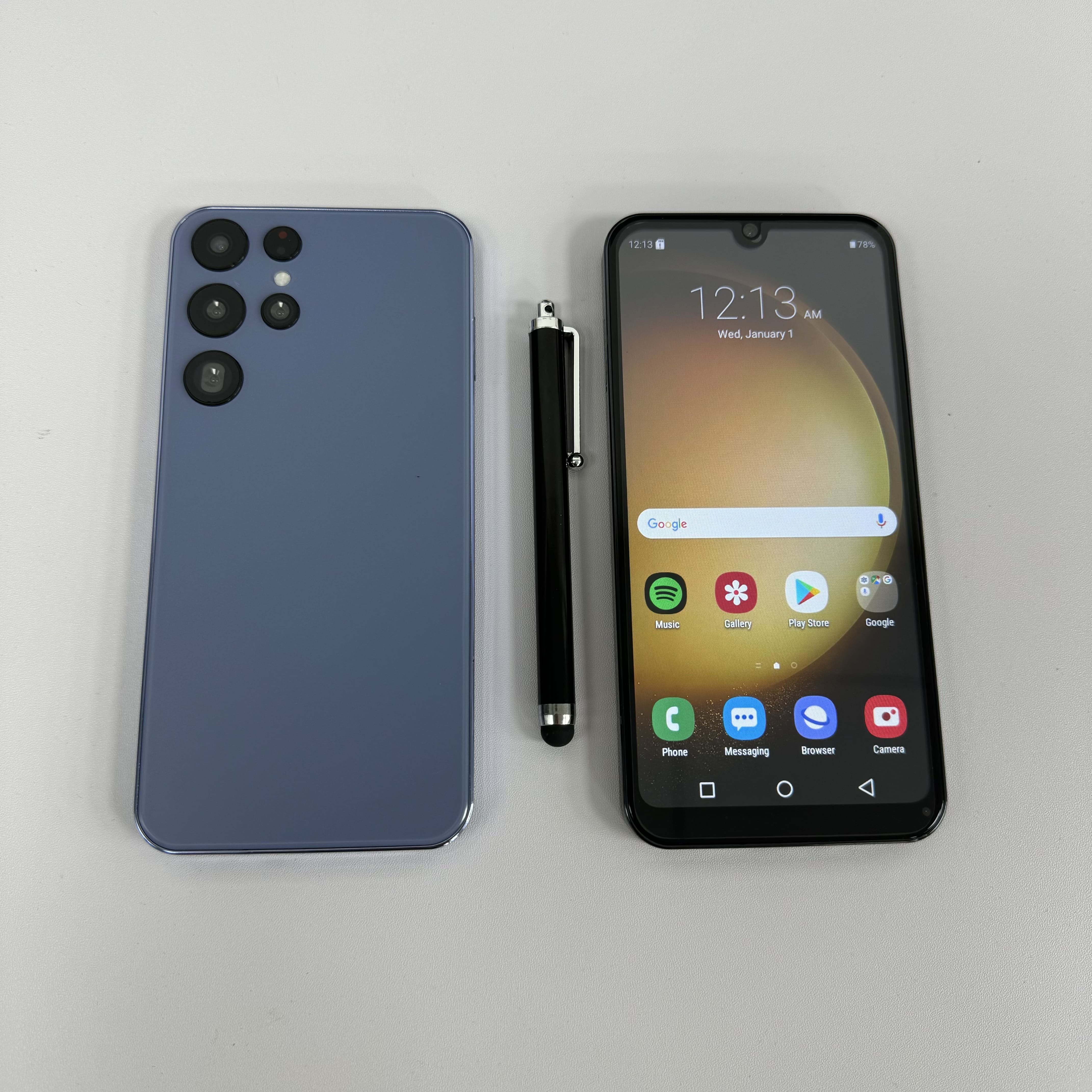 Africa Best Selling Cheap S24 Ultra Mobile Phone Gooba 3G Cell Phone Global Version Face ID Smart Phone Fast Ship